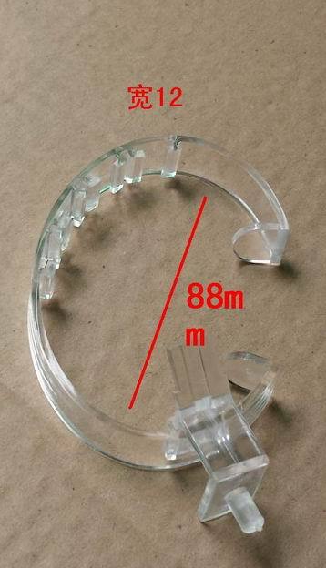 Transparent stand-alone stand BLC017 for men