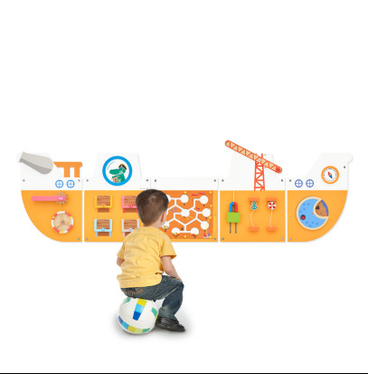 Diversión educación temprana rompecabezas jardín de infantes juegos de pared pasillo decoración de pared niños juguetes de pared de madera al por mayor