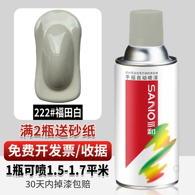 Avtomobil boyası – metal anti-rust paint cans - 222futian-white-350ml-spray-paint