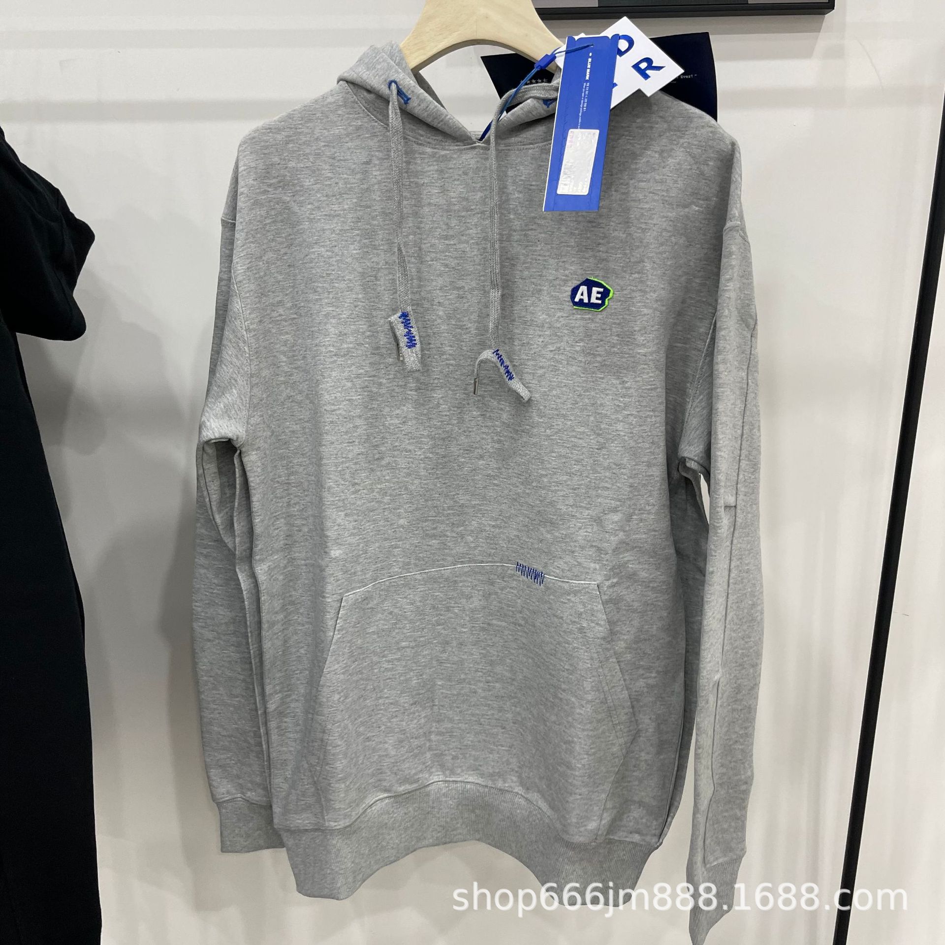 Qianxi's Same Style 2025 Autumn and Winter Ader Error Jimo Casual Drawstring Hoodie for Men and Women Couples