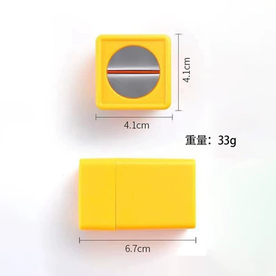 Tool Magnetic Suction Blade Storage: Car cleaning tools - square-blade-storage-box