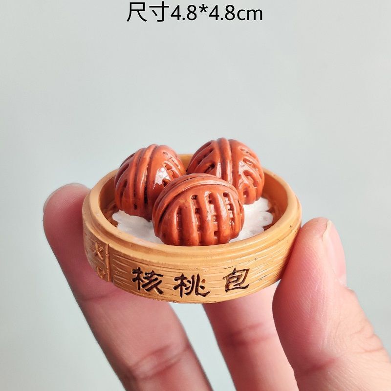 食物冰箱贴立体仿真广东早茶美磁性东坡肉螺蛳粉北京烤鸭磁吸厂家|undefined