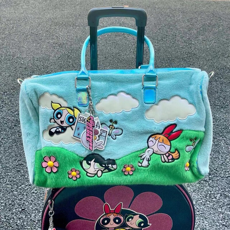 The Powerpuff Girls Powerpuff Girls Kids Funny Large Capacity Tote Bag genuine goods The Powerpuff Girls Powerpuff Girls Kids Funny Large Capacity Tote Bag genuine goods