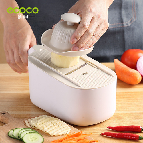 Kitchen vegetable cutting artifact potato shreds household multi-functional supplies lemon slice cutting machine scraping wire grating slicer