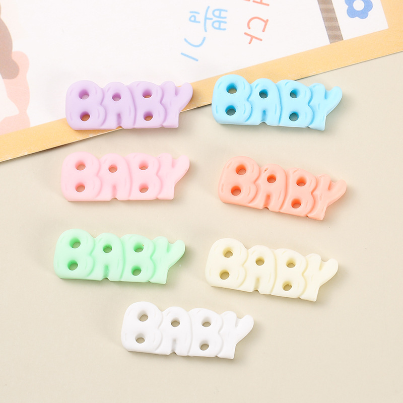 树脂小熊BABY diy手机美容材料 手机贴钻饰品配件