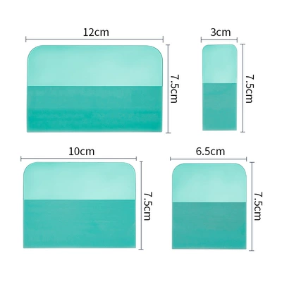 Car cleaning tools: film scraper TPU PPF body - large-medium-and-small-mini-combination-scraper