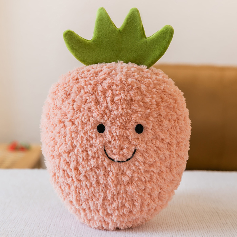 果物のぬいぐるみのペンダントはかわいい人形のトランペットのぬいぐるみをシミュレートして、8寸髪のキャッチマシンの結婚祝いの人形を投げます。|undefined
