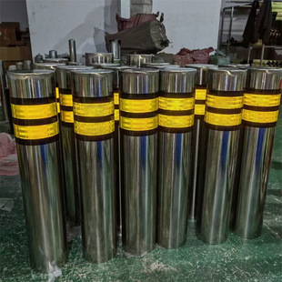 Customized Stainless Steel Anti-Collision Columns, Movable Road Piles, Parking Space Activities, and Removable Columns