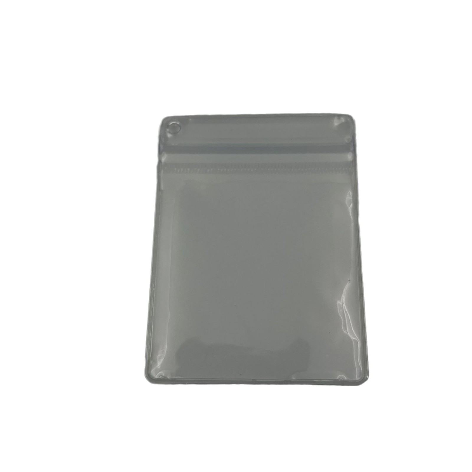 Bolsa de sello transparente de PVC agujero parcial engrosado llave colgante joyería bolsa de sellado de almacenamiento agujero colgante exhibición bolsa de sellado