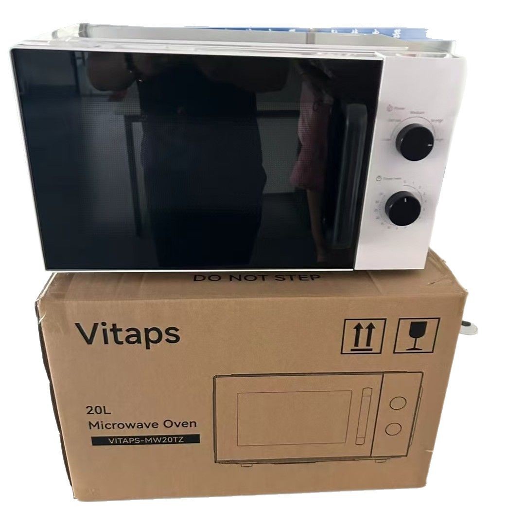 Microwace Oven Cross-Border Household 20L Microwave Oven Baking Hot Dish Oven 360 ° Turntable Heating Microwave