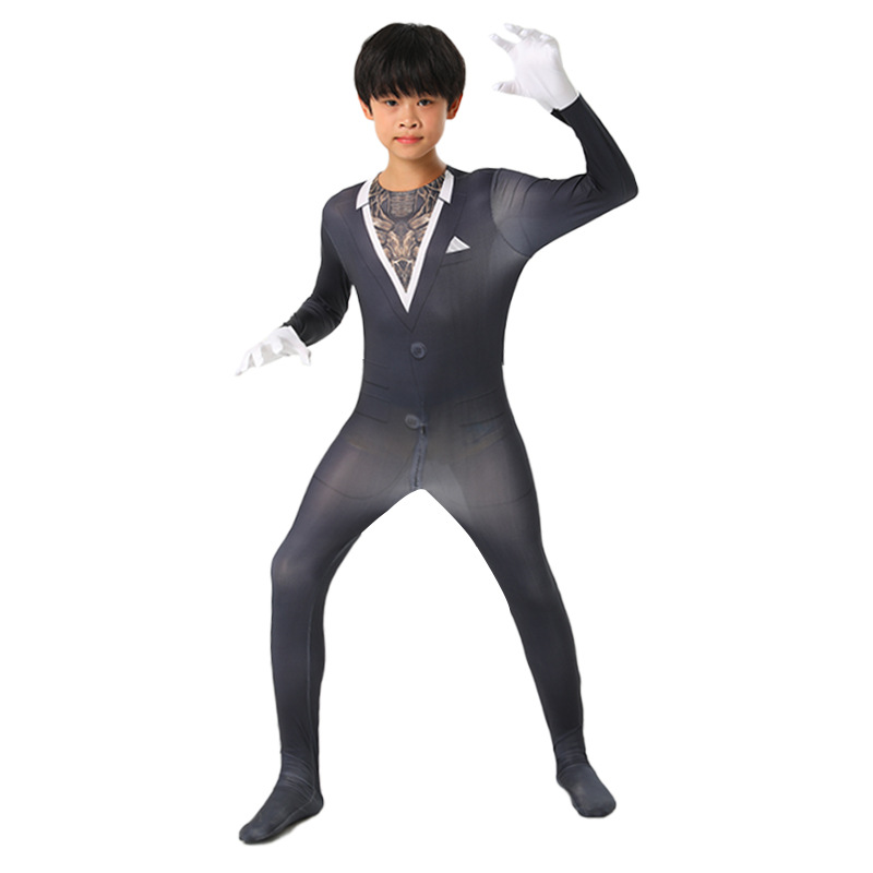 Disfraz de cosplay de Hongbo Mingchuang, traje de Halloween para actuaciones en escenario, disfraz de Pantera Negra para juegos de rol.