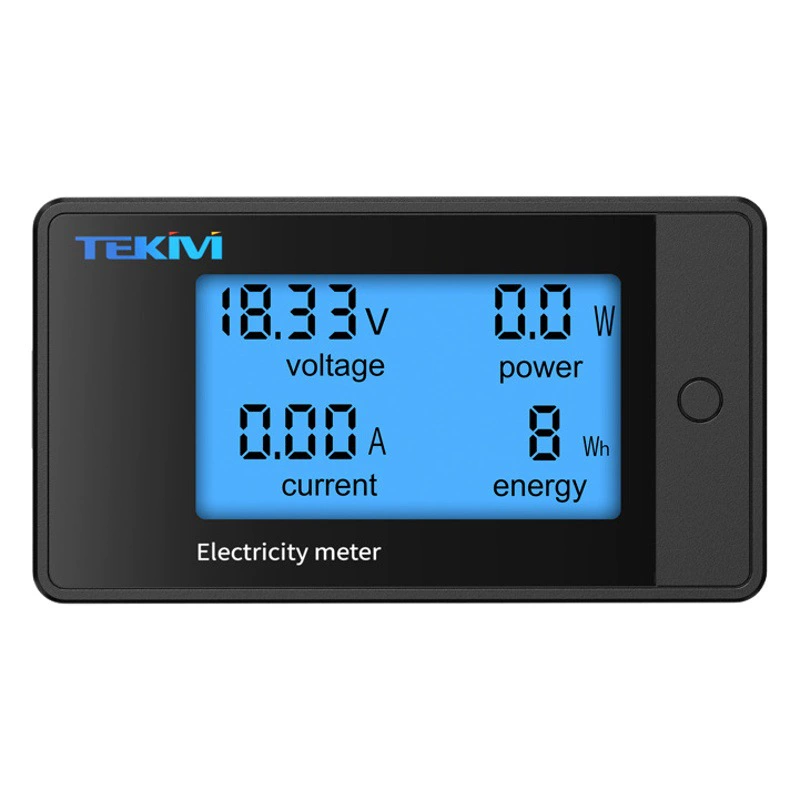 8-100 В четыре-в-одном ЖК-цифровой дисплей постоянного тока измеритель напряжения Амперметр тестер мощности цифровой измеритель головка