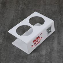 免费赠饮水杯架现货饮料展示架桌面酒水广告牌亚克力酒水架