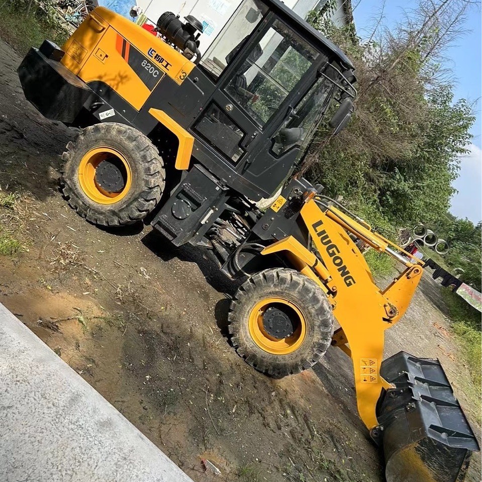Cargador pequeño usado 20 Liu Gong Long Gong 18 Pro Gong 16 Cargador 30 en procesamiento de carretillas elevadoras