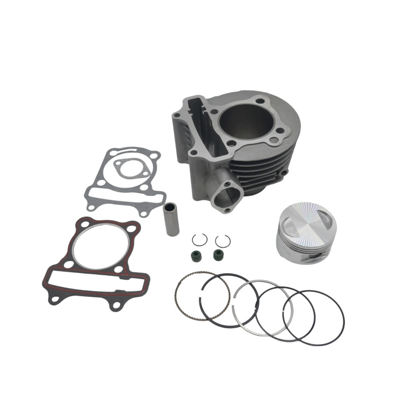 Scooter Cylinder Kit Suitable for Guangyang Gy6-150 150Cc Cylinder Piston Kit 57.4mm