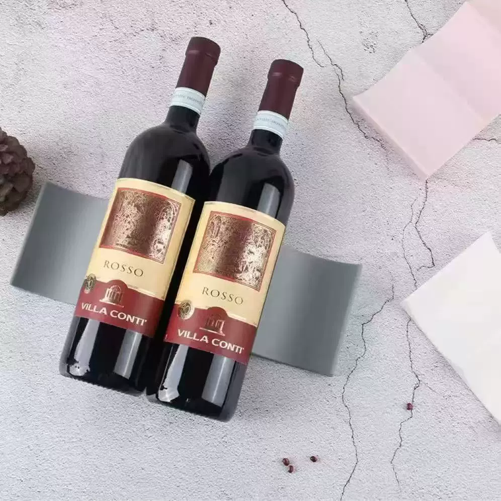 Red wine rack Wine storage rack Desktop placement Household beverage rack Plastic custom refrigerator Kitchen wine bottle storage rack