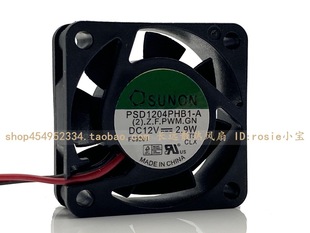 PSD1204PHB1-A Lüfter – 40x40x15mm, 12V, 2.9W, PWM-geregelt, Für Elektronik-Kühlung