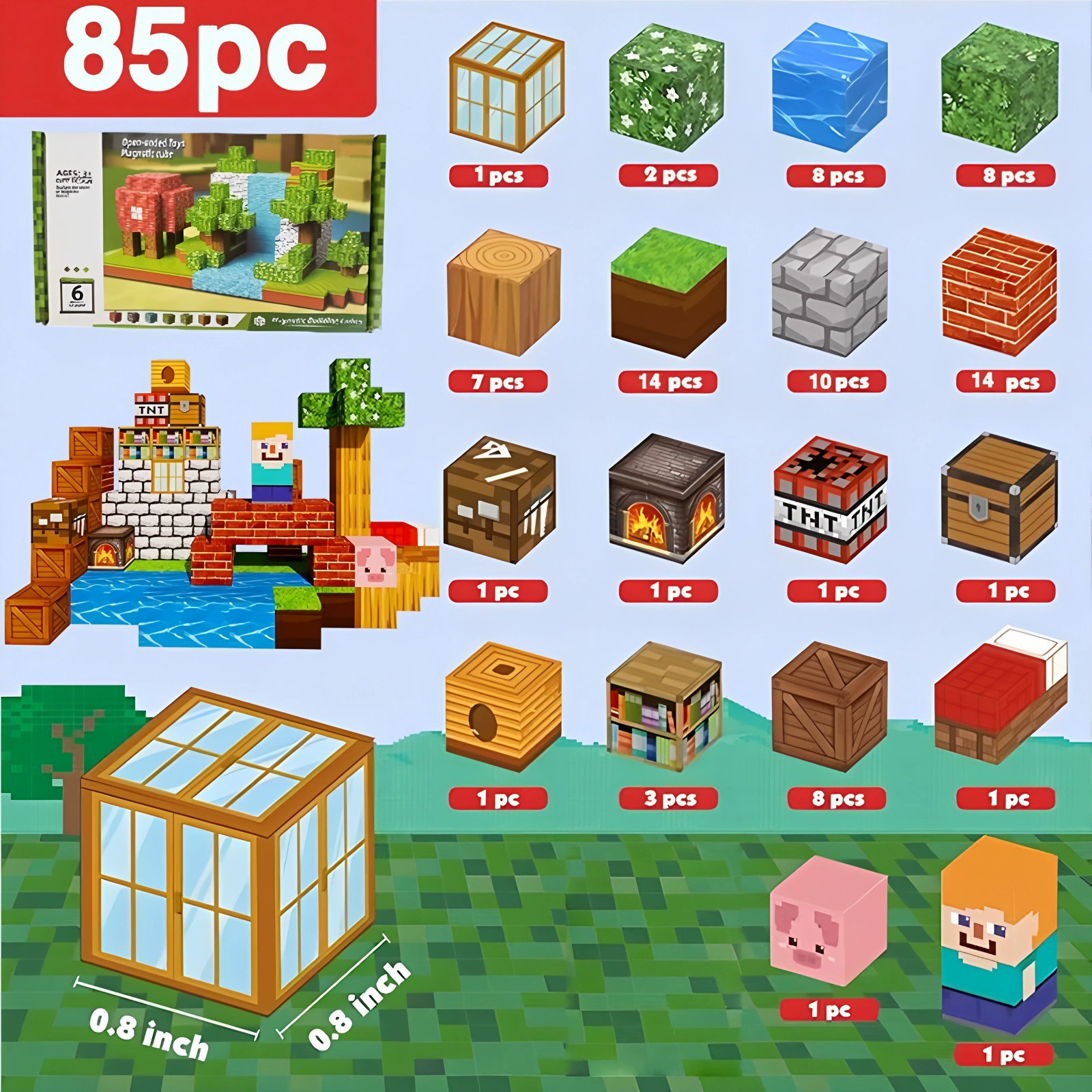 Магнитный конструктор, игрушка, оптовая продажа