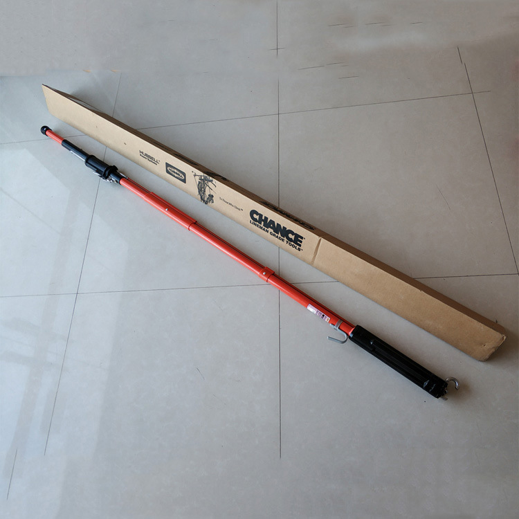 American CHANCE insulated operating rod for live-line shooting gun 10KV with retractable 2.5m installation rod