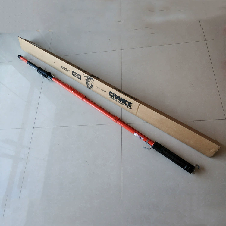 American CHANCE insulated operating rod for live-line shooting gun 10KV with retractable 2.5m installation rod