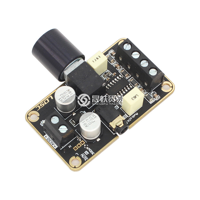 5W * 2 estéreo de doble canal digital tablero del amplificador PAM8406 amplificador de audio módulo 5VD clase DIY amplificador