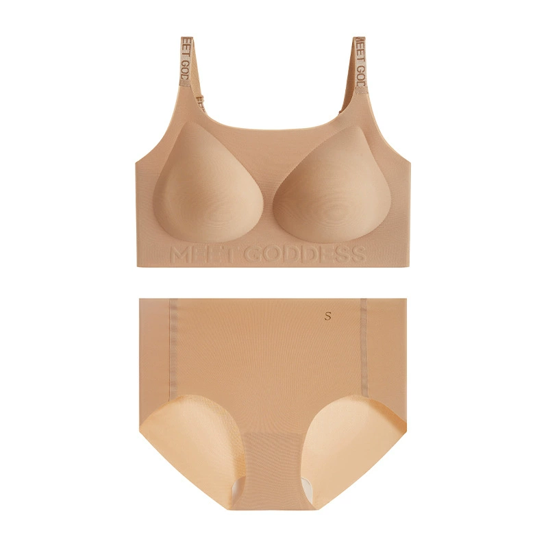 foundation, gravitational underwear, pulls up push up bra with letters, straps, set, no trace, beautiful back