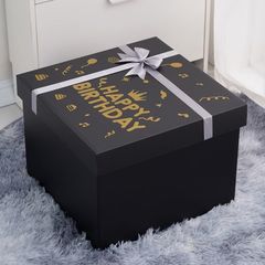 礼物盒子超大情人节盒大号包装盒生日礼物空盒女生送男朋友礼品