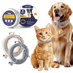 クロスボーダー犬抗蚊首輪猫ノミ防止シラミダニ猫と犬の首輪ペットスカーフ卸売