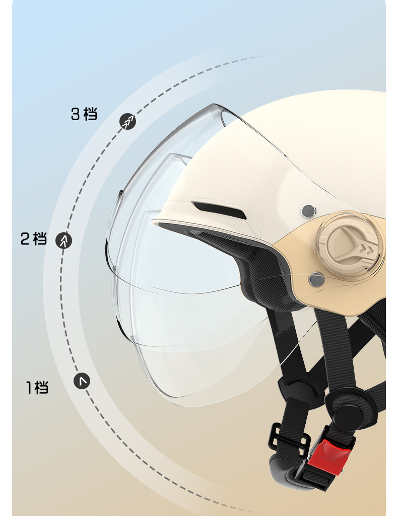 3C Certified Electric Motorcycle Helmet for Men and Women, 2025 Model, for Riding and Commuting, Safety Helmet for Electric Vehicles, Protective Gear