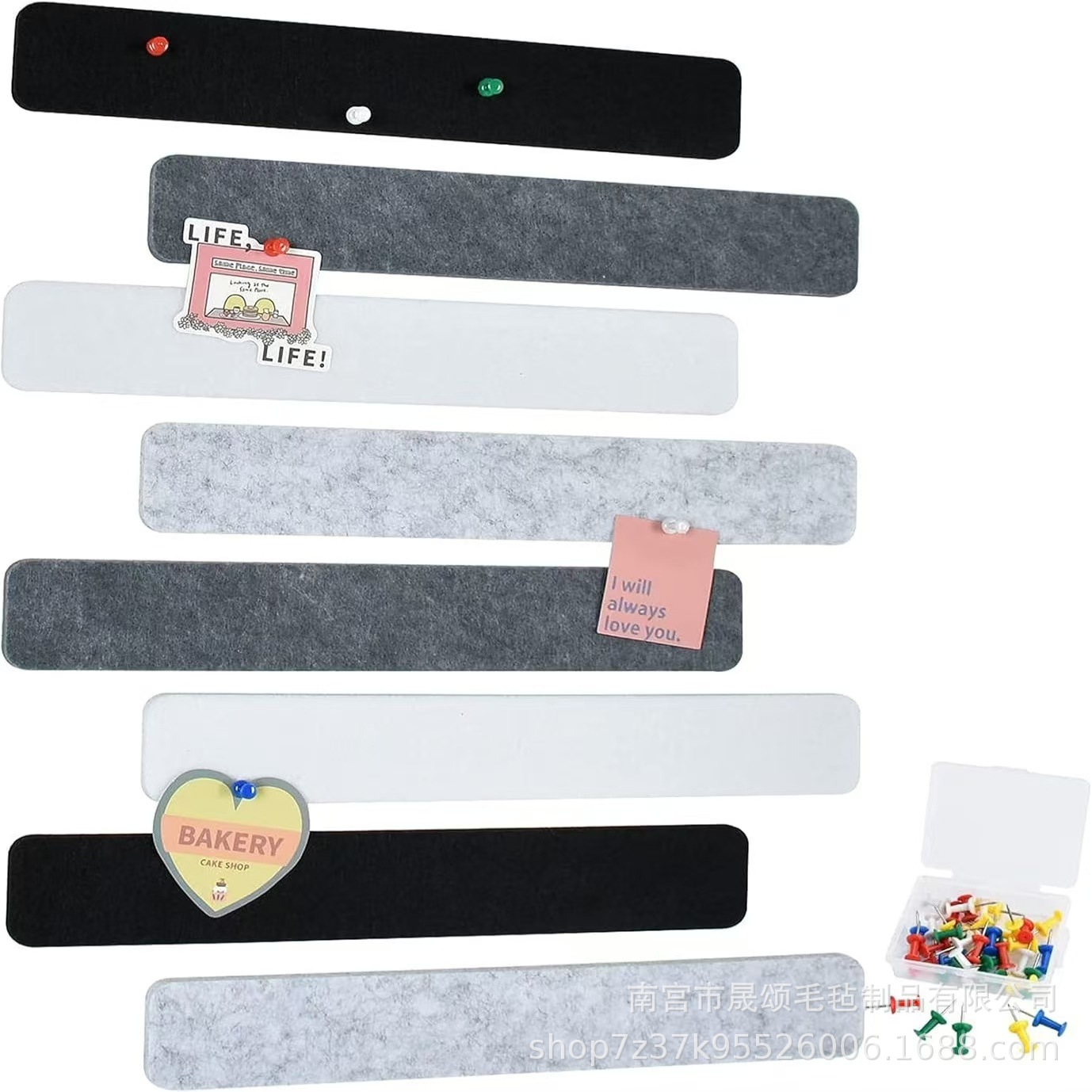 검정, 회색, 흰색 33*5(8개 1세트)