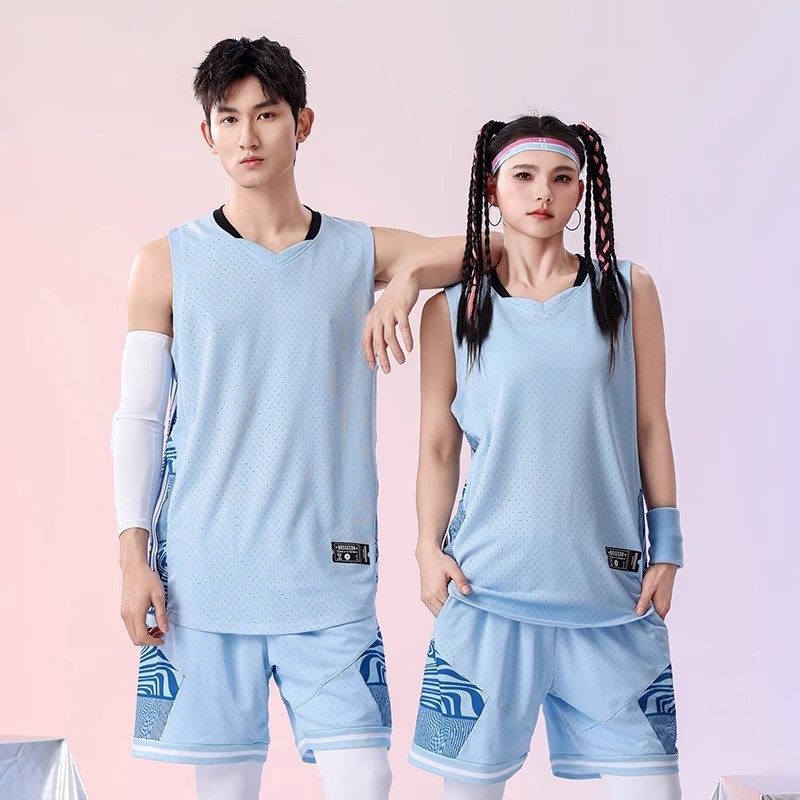 バスケットボールユニフォームスーツメンズカスタムバスケットボール服夏の学生チームゲームトレーニングチームユニフォームアメリカンジャージカスタマイズ|undefined