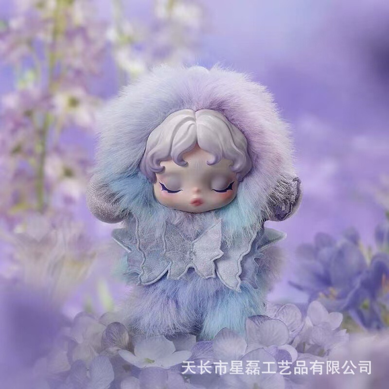 POPMART泡泡玛特SKULLPANDA光织园系列SP冬日乐章二代毛绒盲盒|undefined