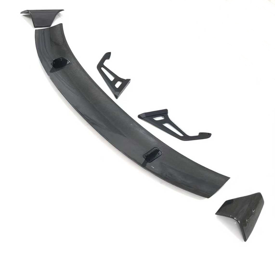 Carbon Fiber Adr Rear Wing with Bracket and Wind Stabilizer Wing, Toyota Brz Modified Exterior Parts