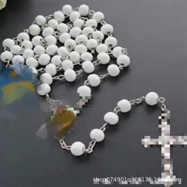 Scented Necklace, Scented Prayer Beads, Wooden Bead Necklace, Cross-Border Supply, Foreign Trade Supply, Prayer Beads Necklace, 59 Beads