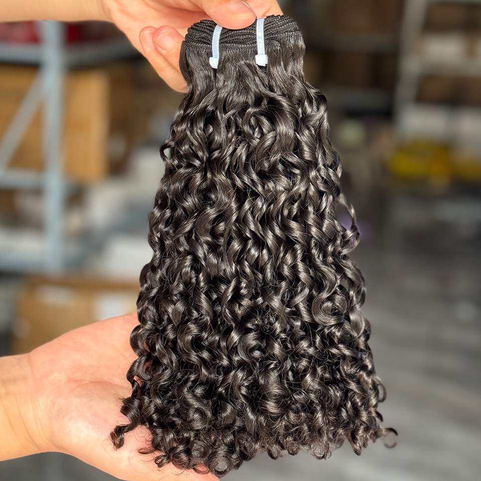 Unisex Hip-Hop Casual Street Real Hair Long Curly Hair Wigs display picture 4