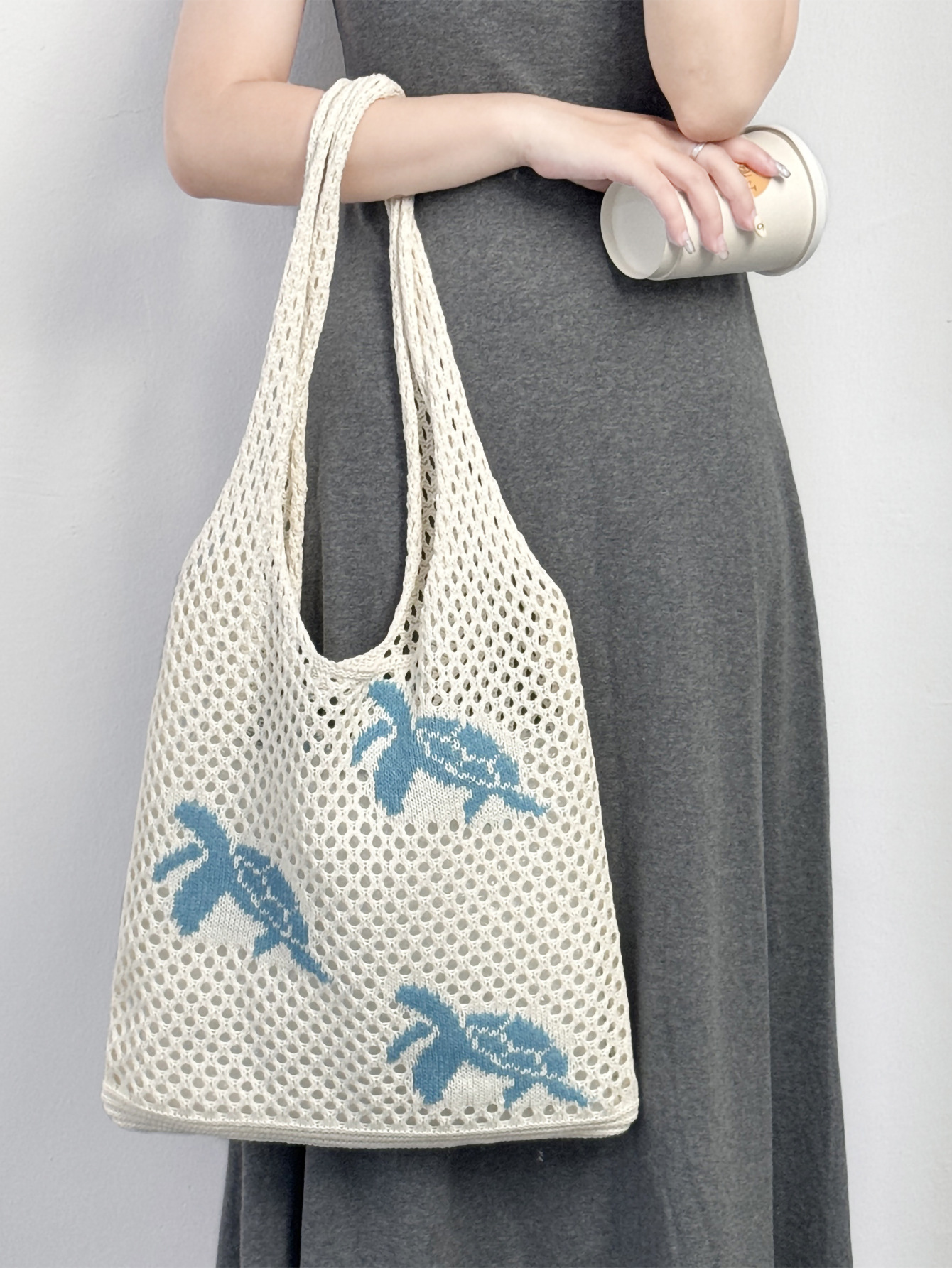 All Seasons Season Women's Polyester Animal Cute Streetwear Dumpling Shape Open Shoulder Bag