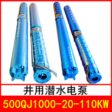 500QJ1000-20 井用潜水电泵 深井泵 QJR热水泵 立式多级泵