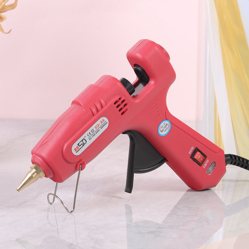 [Glue Gun Wholesale] Saide SDA6 Dual Temperature Hot Melt Glue Gun 60/100W Adjustable Home Manual Hot Melt Glue Gun