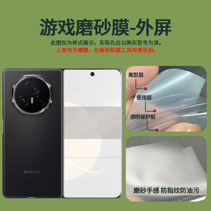 Matte hydrogel
