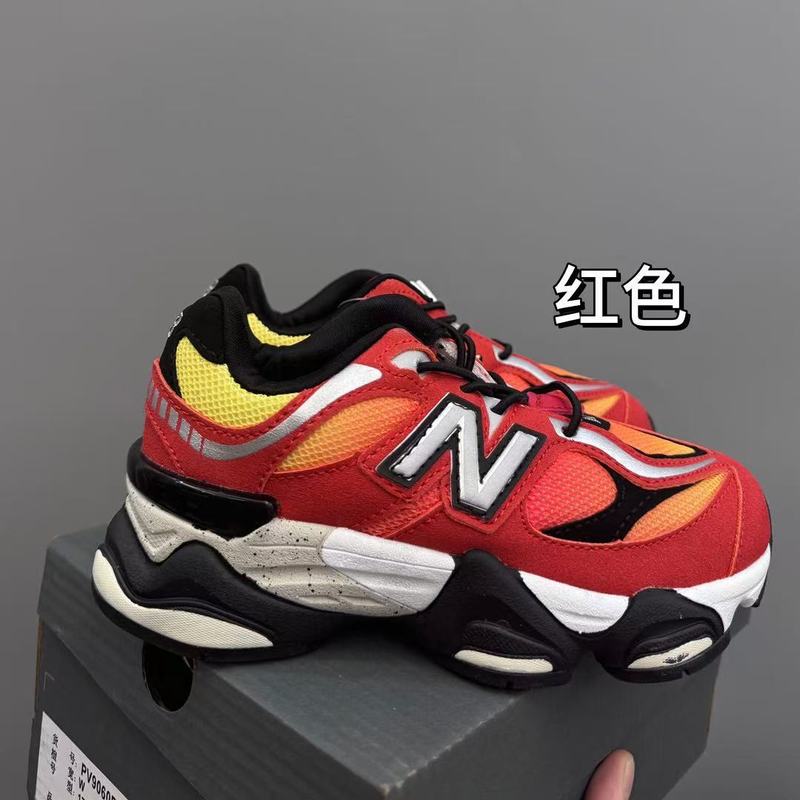 外国貿易 nb 子供靴弾性バンドスポーツシューズ新 9060 男の子と女の子スポーツとレジャーランニングシューズ|undefined