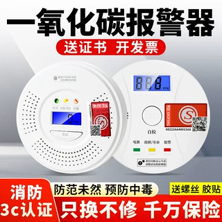 一氧化碳报警器家用煤烟co浓度探测器煤气露营户外一氧化碳检测仪