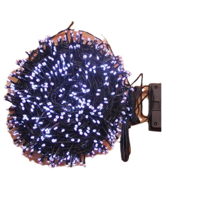 LED灯太阳能八功能灯串户外庭院彩灯装饰圣诞节日氛围跨境满天星