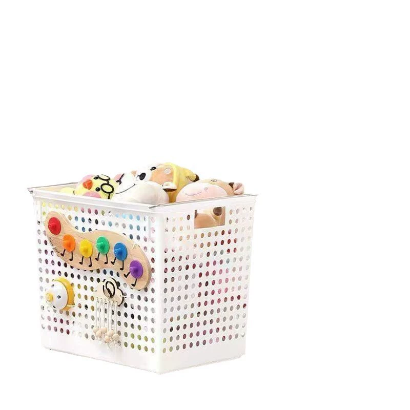 Storage Box Organizer, Multipack Toy & Yoga Mat Basket, Ventilated Plastic, Multiple Sizes