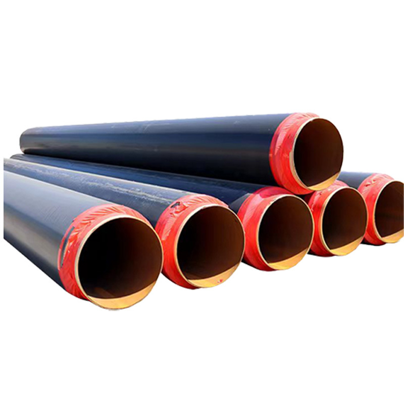 Tuberías de acero aisladas prefabricadas para entierro directo, tuberías aisladas para entierro directo, tuberías prefabricadas para entierro directo, aislamiento de espuma prefabricado para entierro directo