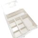 Drawer Compartment Storage Box Built-In Partition Retractable Cosmetics Lipstick Classification Dressing Table Deep Cabinet Partition Dormitory