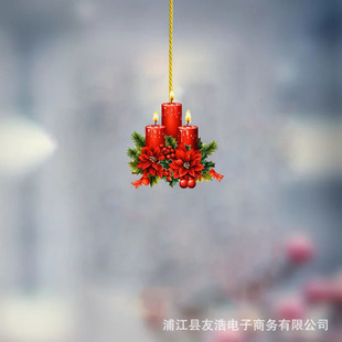 Hot cross-border acrylic pendant ornaments, portable carry-on small pendant, suitable for multi-occasion use