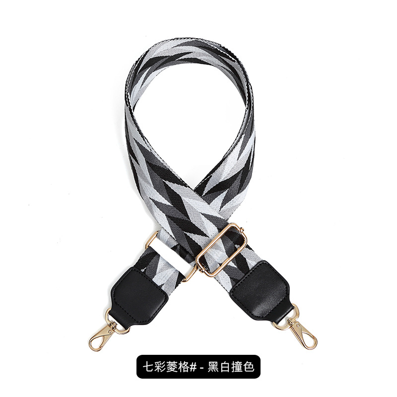 화려한 마름모 - 흑백 대비 색상