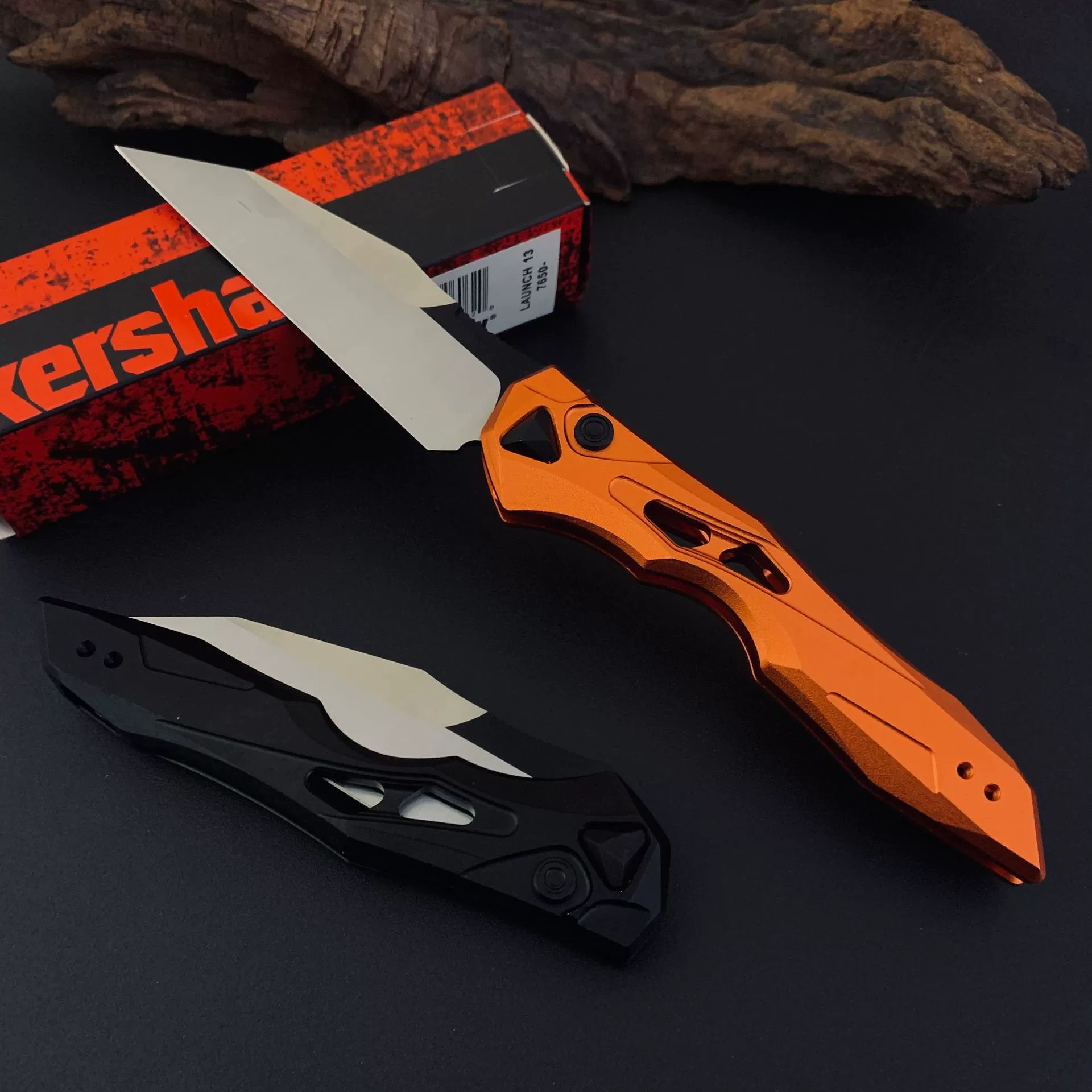 Складной туристический нож Kershaw7650 CPM-154, походный нож для выживания, портативный для резки древесины