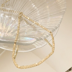 韓版時尚簡約金屬女式腳鏈輕奢高級感個性嘻哈設計氣質聚會初夏