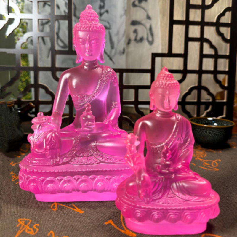 Car ornaments pharmacist Buddha statue Bao'an car decorations interior car resin ornaments wholesale factory direct sales